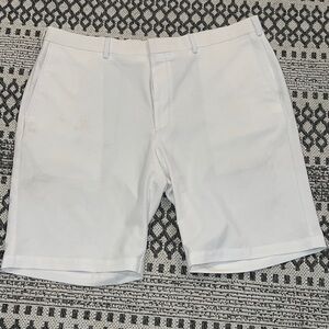 Walter Hagen Mens White Golf Shorts Size 40